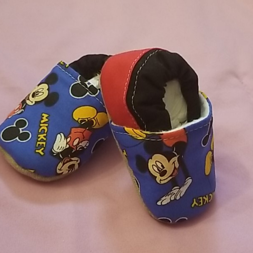 Mickey Mouse Baby Shoes